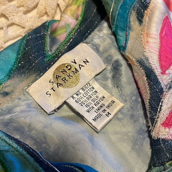 Sandy Starkman wearable art jacket - Picture 12 of 13